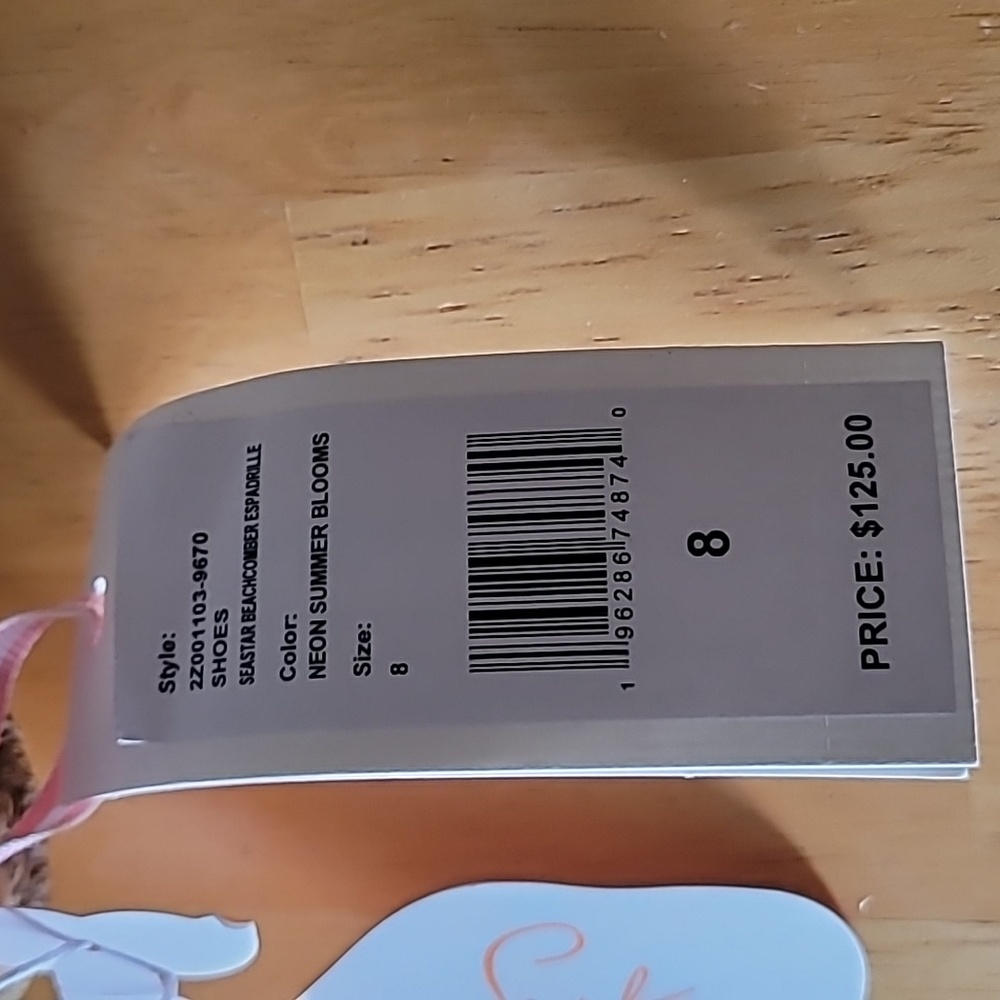 Vineyard Vines Sea Star Beachwear Flat Shoes Beachcomber Espadrille - Picture 8 of 10